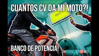 Cuantos CV da mi moto La subo al BANCO DE POTENCIA📈 [upl. by Ansilme14]