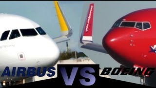 Airbus A320 quotSharkletsquot VS Boeing 737 quotWingletsquot Full HD1080p [upl. by Naols712]