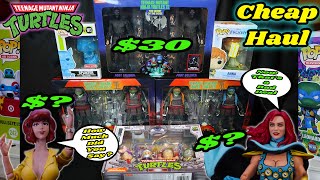 Clearance Ninja Turtles Haul  NECA TMNT 3 Funko Pops amp Exclusives Oh My Haul [upl. by Vashti]