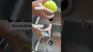 Scrub Daddy vs ScotchBrite Which Sponge Is Best [upl. by Bencion]