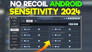 Best PRO Sensitivity Settings in CODM Season 9  br settings cod mobile 2024  codm br settings [upl. by Merrili]