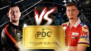 INSANE DARTS MATCH 🔥  2 PDC Tour Card Holders Produce A Masterclass  Full Darts Match [upl. by Kremer]