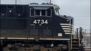 NS Manifest at Niedringhaus Ave Granite City IL [upl. by Edmonds44]