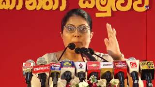 Anusha Sarukkali Full Speech  NPP Galle Womens Rally  20240107 nppsrilanka nppelections npp [upl. by Analem]