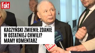 Zapadła kluczowa decyzja dla partii Kaczyński ZMIENIŁ ZDANIE w ostatniej chwili FAKTPL [upl. by Mich]