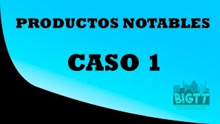 PRODUCTOS NOTABLES  CASO 1 °Como resolver fáciltutorial de matematicas [upl. by Nelyaw]