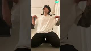 JUNGKOOK working out  Moan  Groan  weverse live BTS [upl. by Nivla]