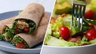 Five MakeAhead Work Lunches That Dont Need Reheating • Tasty [upl. by Esyahc]