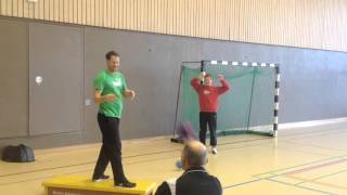 Handball Torhütertraining Magglingen Teil 3 [upl. by Chelsey382]