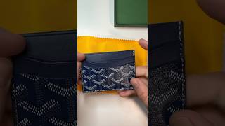 Goyard SaintSulpice Card Wallet unboxing goyard wallet mensfashion menswallet cardwallet [upl. by Page]