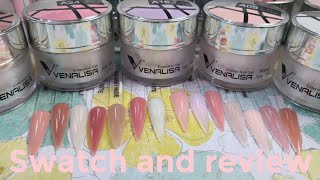 Venalisa Builder jelly Gels  Swatch and Review  Affordable Hard Gels [upl. by Yruok]