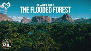 Creating a Flooded Forest in Planet Zoo  Planet Wild [upl. by Yanarp]