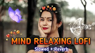 💞mind relax 🥰lofi mashup ♥️Hindi shong🥰 new trending best 🎵lofi shong slowed 😍riverv shong💖 [upl. by Gnaig]