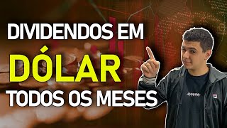 3 ETFS AMERICANOS QUE PAGAM DIVIDENDOS TODOS OS MESES  DIVIDENDOS EM DÃ“LAR [upl. by Ettenel]