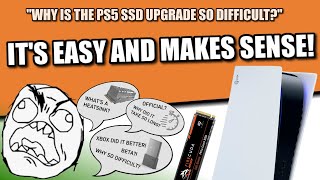 PS5 SSD Storage Upgrade is NOT Difficult and MAKES ALOT OF SENSE [upl. by Raamaj]