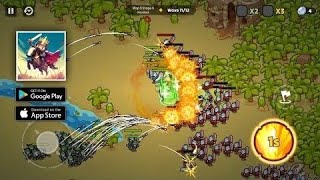 Nightfall Kingdom Frontier Gameplay Android IOS APK Estrategia [upl. by Atteyram]