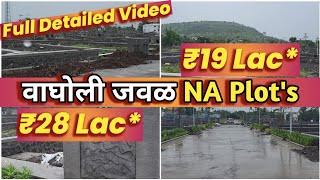 Collector Sanction  NA Plots  NA Plots  all bank loan available naplot wagholi pune 📍Wagholi [upl. by Eneiluj]