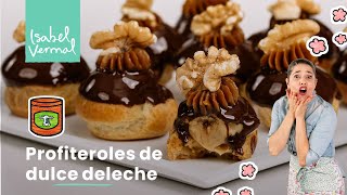 Profiteroles de dulce de leche [upl. by Nikolia]