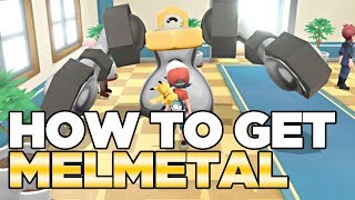 How To Get Melmetal in Pokemon Lets Go Pikachu amp Eevee [upl. by Baudoin322]