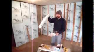 Dow WALLMATE Foundation Insulation Installation 1 of 3 [upl. by Dituri409]