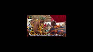 Aburihene OtoobooNana Gyan Kwasi at Ahwerase Odwira festival [upl. by Nohsed]