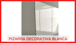 ✔️ Instalación Pizarra de Vidrio Decorativo en Blanco Extraclaro en Arganda  Cristalium [upl. by Jay]