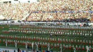 FAMU Performs Bust the Windows Out Your Car Formation 2008 Florida Classic Halftime Show [upl. by Ecirtnahc]