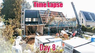 Time Lapse  Zeitraffer Hausbau  Architektenhaus Sanieren  Justus [upl. by Hamlet82]