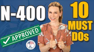 10 MUST DOs to PASS N400 Interview  US Naturalization Interview [upl. by Doralynn]