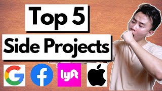 Top 5 Beginner SIDE PROJECTS that will get you HIRED [upl. by Bengt163]