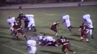 1993 Rickards Redskins Football Highlights 1 [upl. by Eenattirb]