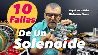 10 Fallas de un Solenoide Transmisión Automática ✅ [upl. by Atinuhs]