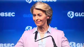 Ursula von der Leyen beszéde a prágai GLOBSEC konferencián 2024 augusztus 30 [upl. by Christmas]