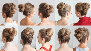 9 EASY UPDOS Compilation  Missy Sue [upl. by Truscott]