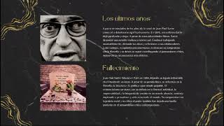 BIOGRAFÍA DE JEAN PAUL SARTRE [upl. by Feil480]