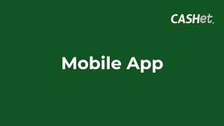 CASHet Tutorial Mobile App [upl. by Morocco]