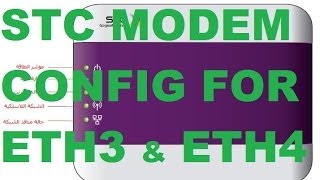 STC Modem Technicolor Gateway Eth3 and Eth4 port configuration [upl. by Clotilde]