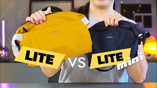 Bellroy Lite Sling Mini vs Lite Sling Comparison Video  Oribags [upl. by Radburn606]