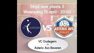 VC Oudegem  Asterix Avo Beveren [upl. by Llirpa221]