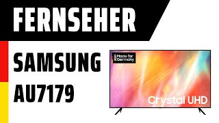 Fernseher Samsung GU43AU7179UXZG AU7179  Deutsch [upl. by Spalding974]