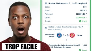 VOICI LA TECHNIQUE QUI TE RENDRA RICHE SUR 1XBET [upl. by Eelek]