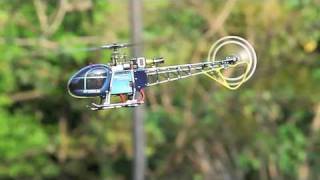 Helipalcom  Walkera 4F200LM quotLama315Bquot Scale Helicopter Test Flight 001 [upl. by Haseefan]