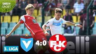 3 Liga Schockmoment beim Spiel des FCK bei Viktoria Berlin  SWR Sport [upl. by Keefer170]