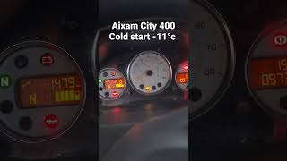 Aixam City 400 Cold start after 2 days sitting [upl. by Marsh]