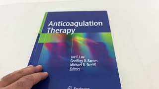 Springer Anticoagulation Therapy by Geoffrey D Barnes  Hardcover [upl. by Rebeca933]