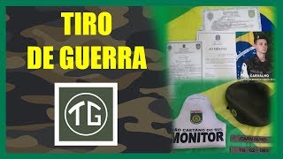 O que é o Tiro de Guerra do Exército TG e os meus Diplomas como AtiradorMonitor do CFC [upl. by Ahsi699]