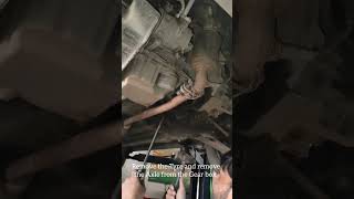 Gear box differential axel seal repair beach music travel yourautosolution automobile oilseal [upl. by Ellednahc]