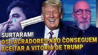 😂SURTARAM Lacradores não aceitam a vitória de TRUMP e deram chilique [upl. by Pollie]