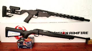 Ruger Precision Rimfire vs American Rimfire [upl. by Onaled]