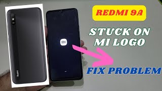 Redmi 9a Stuck Phone On Logo How To Flash Without Pc [upl. by Ggerg]